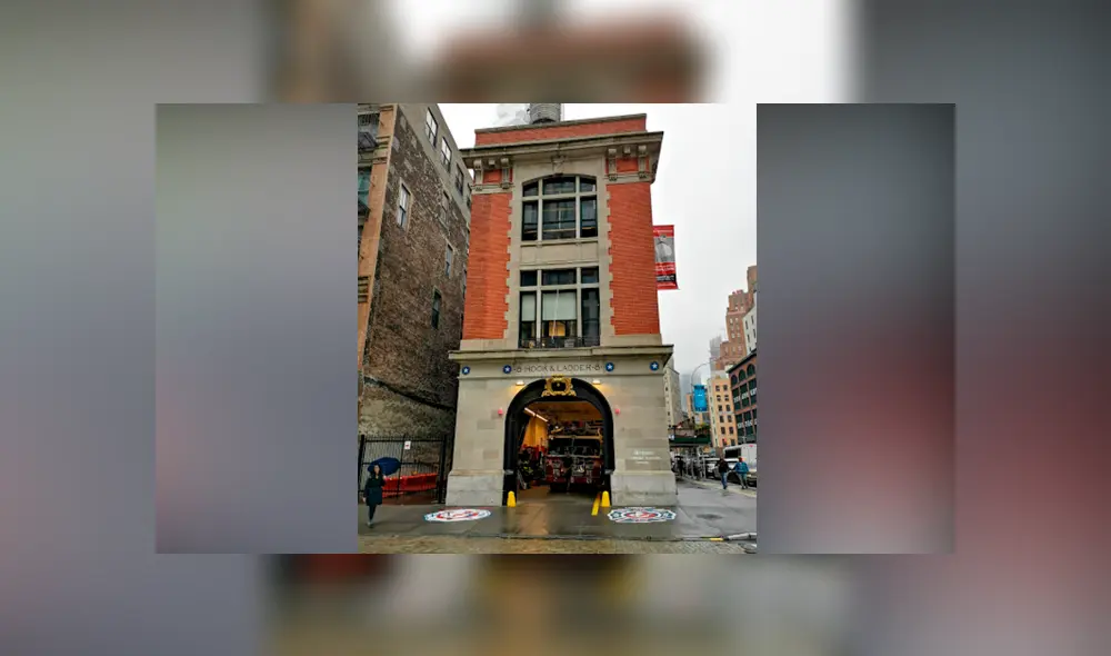 Desliza las imágenes para ver cómo luce realmente la guarida de los Cazafantasmas. Fotocapturas: Google Maps.