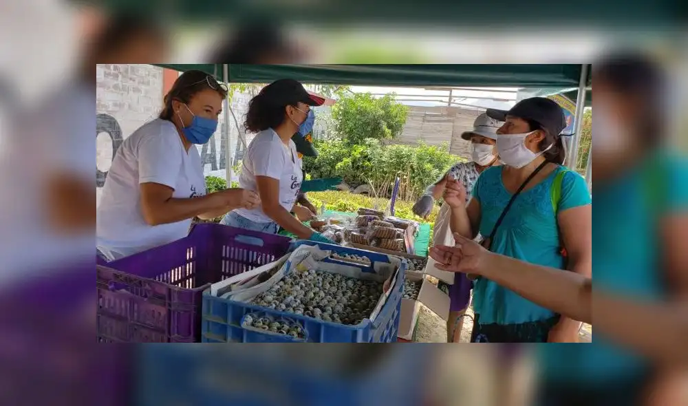 Mercados itinerantes. Créditos: Minagri.