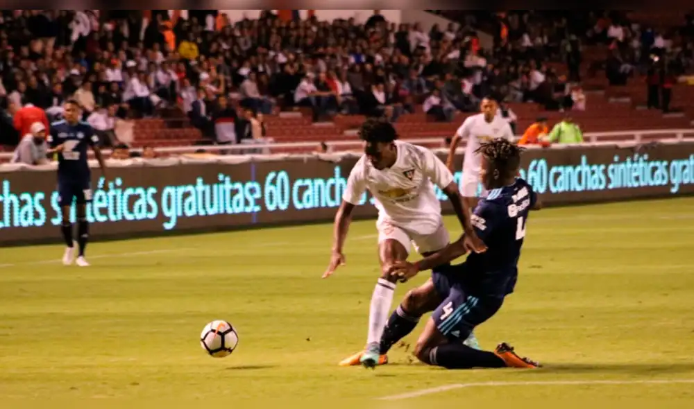 Emelec y LDU igualaron 1-1 por la Serie A de Ecuador | GOLES Y RESUMEN