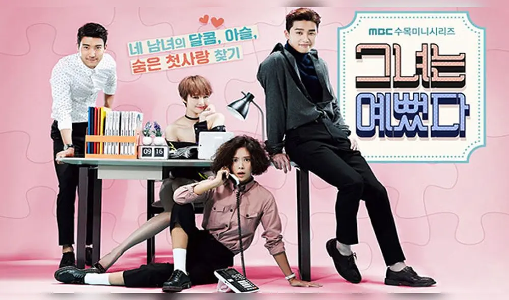 Desliza para ver más fotos del dorama She was pretty. Créditos: MBC