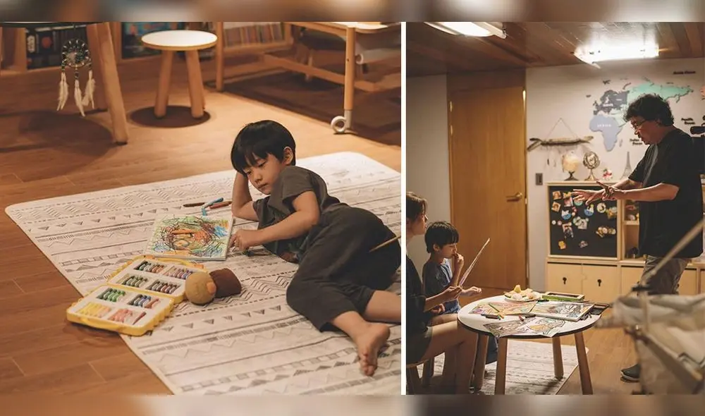 Jung Hyun Joon durante las grabaciones de Parasite. Jung Hyun Joon durante las grabaciones de Parasite.