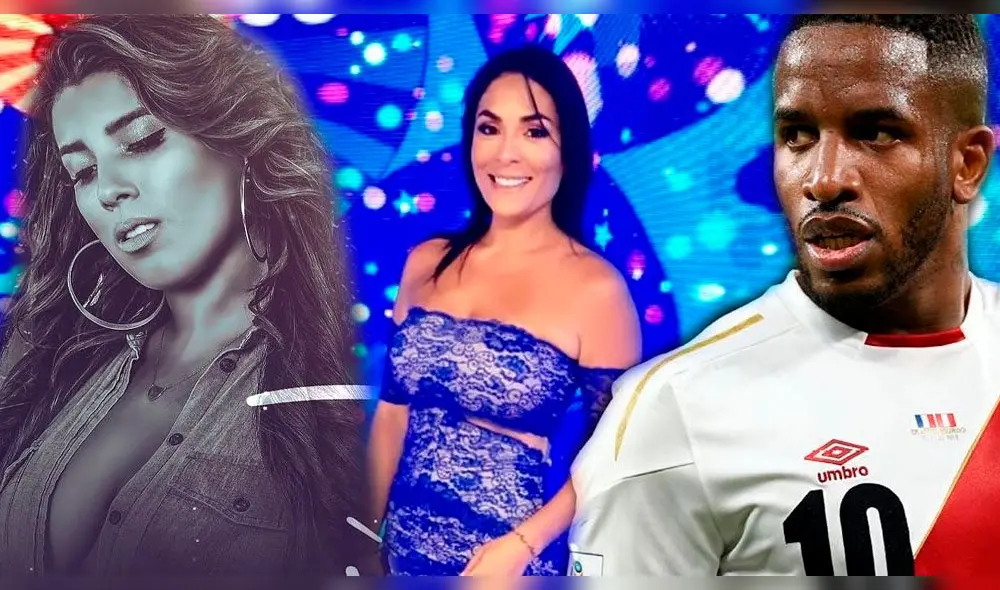 Jefferson Farfán, Yahaira Plasencia y Evelyn Vela