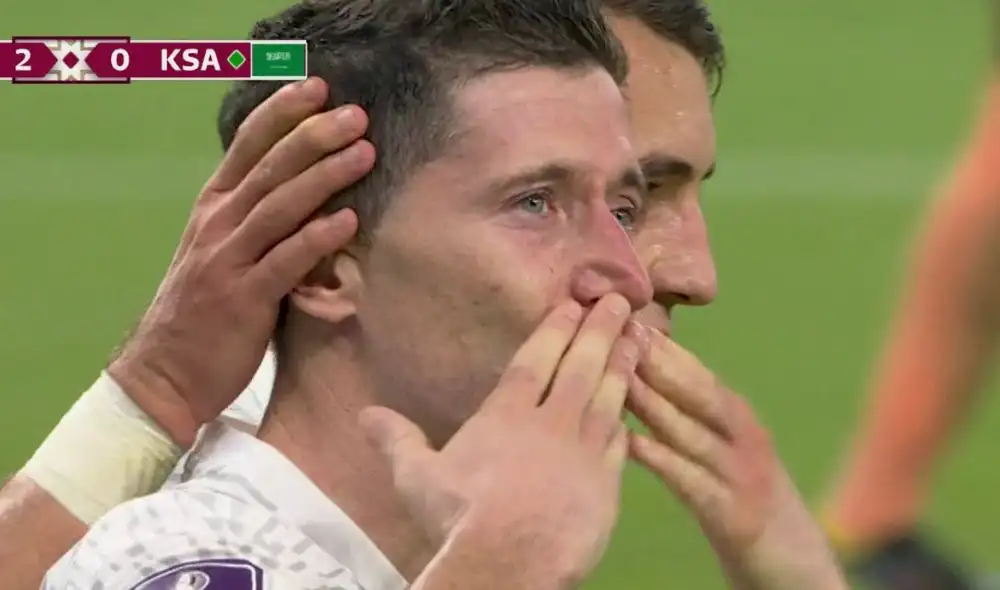 Robert Lewandowski es el máximo goleador de Polonia en su historia. Foto: captura DSports Robert Lewandowski es el máximo goleador de Polonia en su historia. Foto: captura DSports