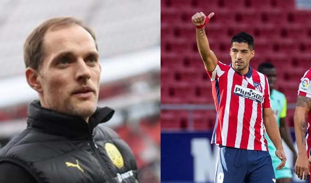 Thomas Tuchel planeaba juntar a Suárez con Neymar y Mbappé. Foto: EFE