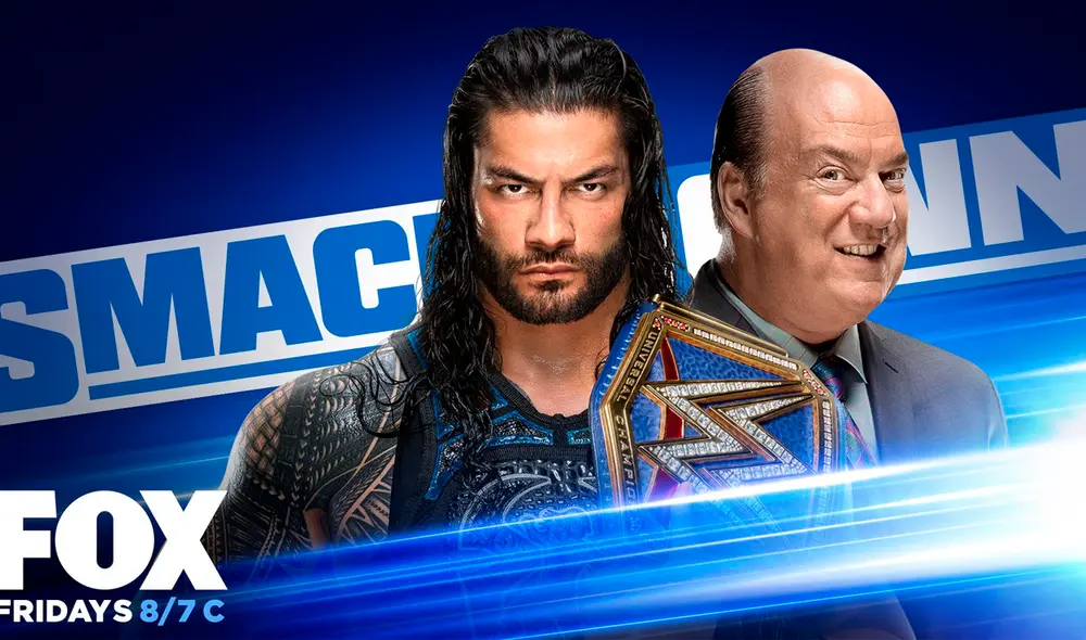 Roman Reigns será entrevistado HOY en WWE SmackDown. Foto: WWE