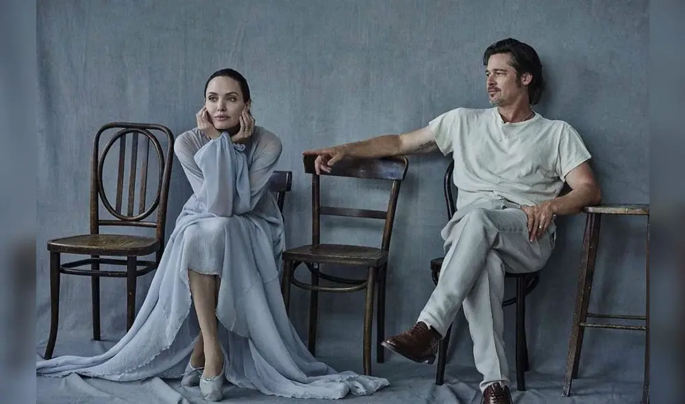 Angelina Jolie da su brazo a torcer y le pide ayuda a Brad Pitt [FOTOS]