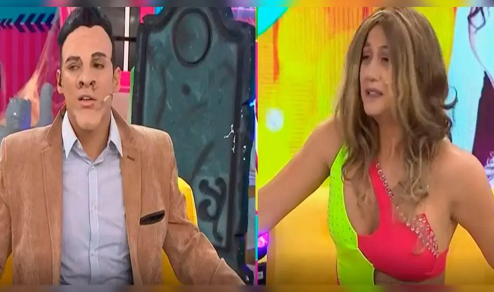 Karla Tarazona se disfraza de la “Chabelita” Karla Tarazona se disfraza de la “Chabelita”