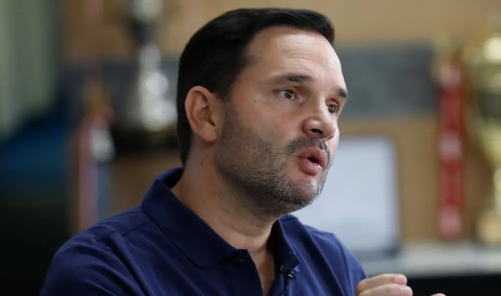 Víctor Hugo Marulanda llegó a Alianza Lima para ser el nuevo gerente deportivo. Foto: GLR/Rodolfo Contreras