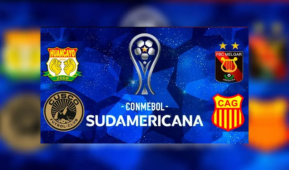 Cuatro equipos peruanos jugarán la primera fase de la Copa Sudamericana. Conoce cómo ver sus partidos EN VIVO.