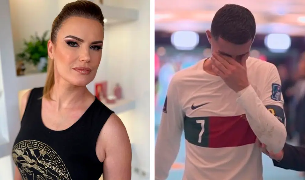 Cristiano Ronaldo fue parte de la derrota de Portugal ante Marruecos en Qatar 2022. Foto: Instagram Elma Aveiro/captura Latina