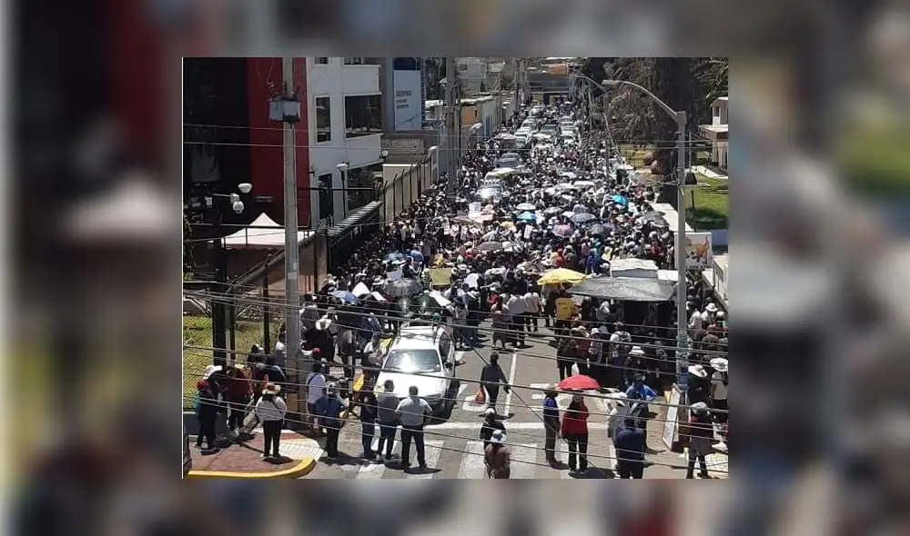 A la convocatoria asistieron dirigentes de asociaciones y militantes de Fuerza Tacna. Foto: Liz Ferrer/URPI