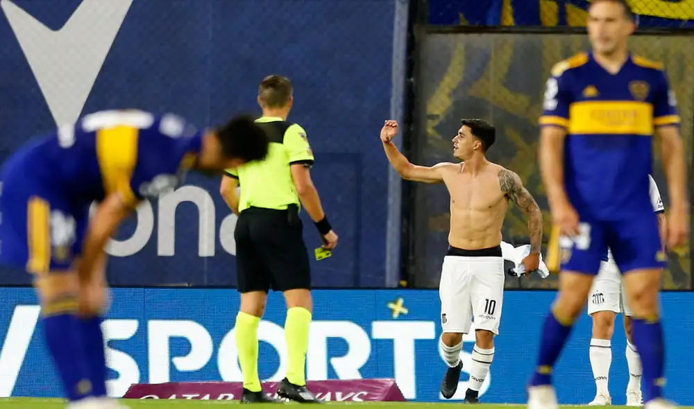 Talleres venció 1-0 a Boca Juniors por la fecha 3 del grupo D de la Copa Liga Profesional de Argentina. Foto: Twitter / @SC_ESPN Talleres venció 1-0 a Boca Juniors por la fecha 3 del grupo D de la Copa Liga Profesional de Argentina. Foto: Twitter / @SC_ESPN