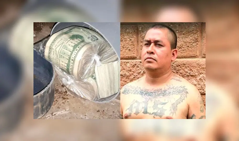 Cayó el líder de MS-13 y hallaron fajos de dólares en el desagüe de su casa. Fotos: Univisión. Cayó el líder de MS-13 y hallaron fajos de dólares en el desagüe de su casa. Fotos: Univisión.