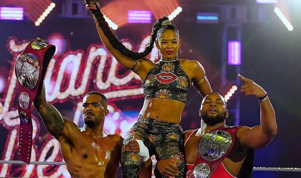The Street Profits siguen siendo los campeones en parejas WrestleMania 36. Foto: WWE