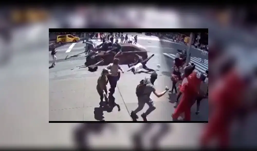 Video muestra cómo fue el terrible ataque en Times Square [VIDEO]