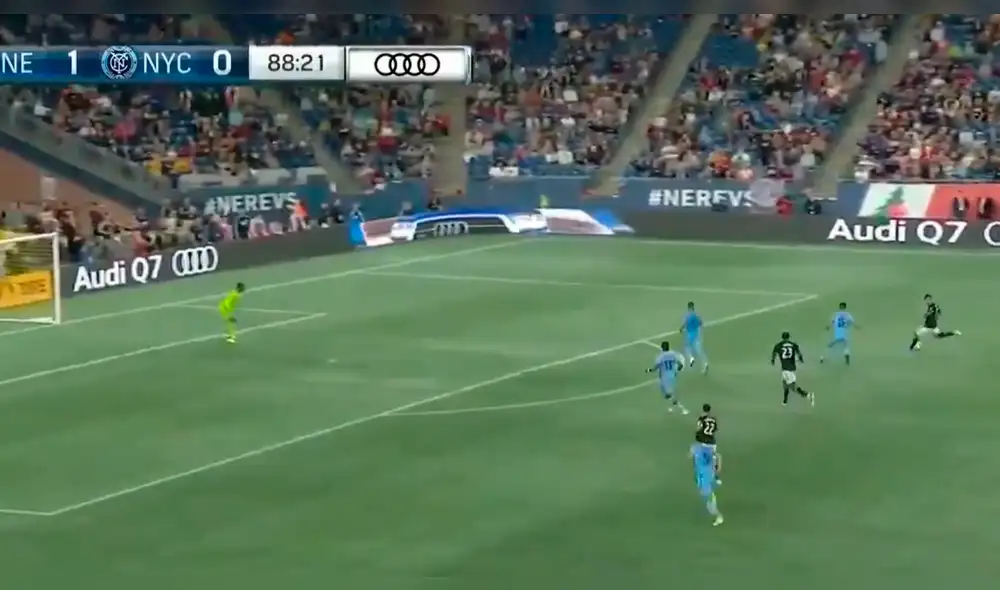 MLS: celebran gol de Gustavo Bou con disparos al aire. Foto: Captura de video. MLS: celebran gol de Gustavo Bou con disparos al aire. Foto: Captura de video.