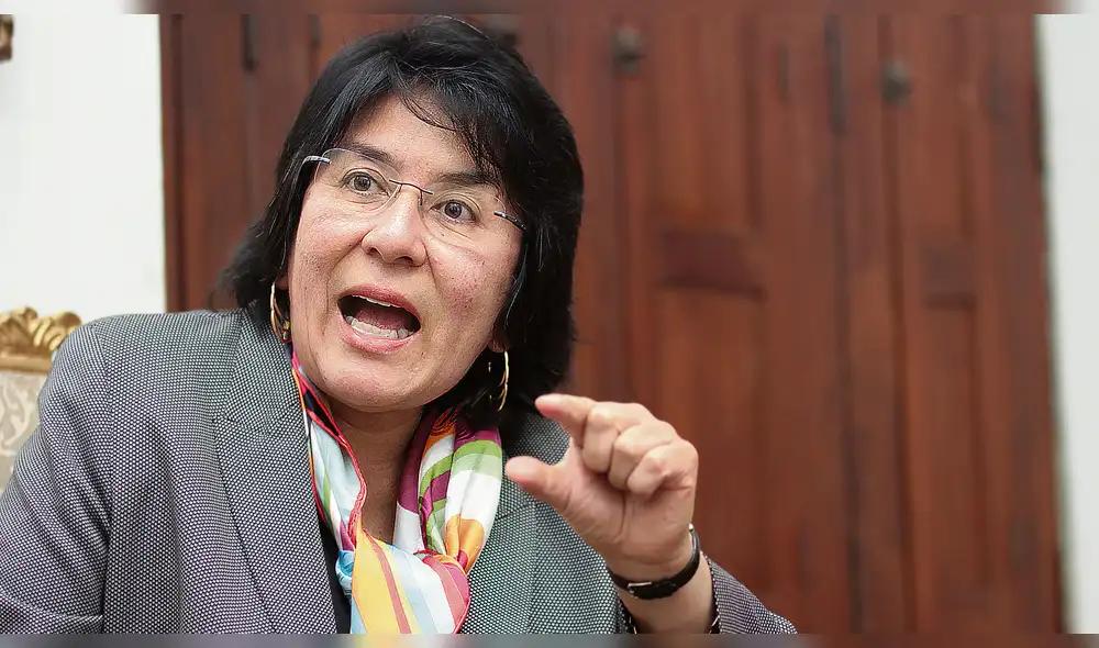 Marianella Ledesma: “El Congreso está trabajando un escenario golpista” Marianella Ledesma: “El Congreso está trabajando un escenario golpista”