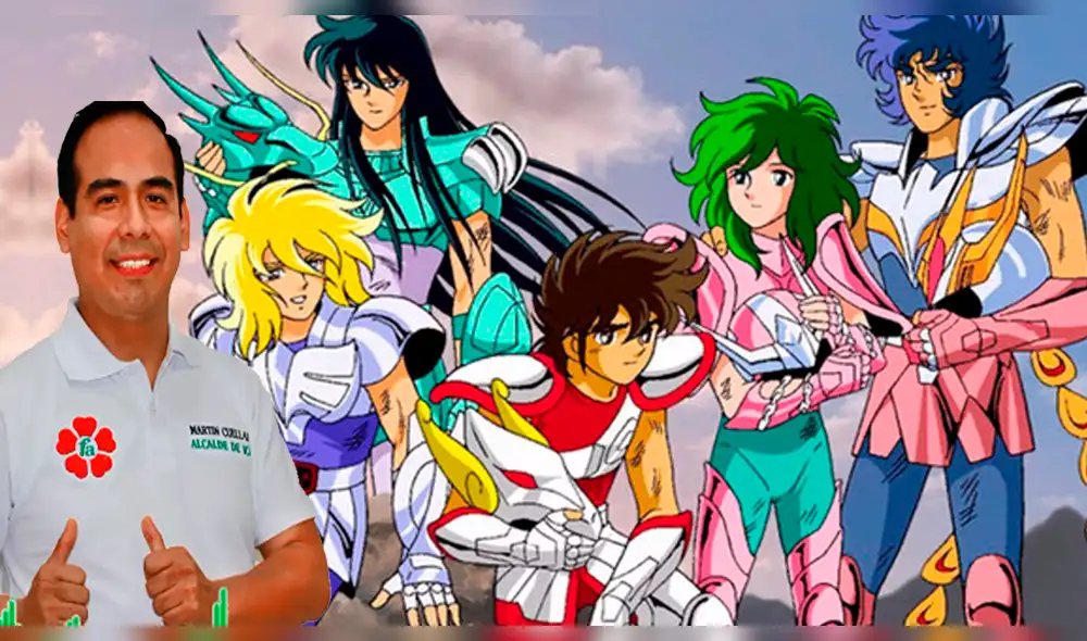 Facebook: candidato de Ica usa canción de 'Caballeros del Zodiaco' para promocionarse [VIDEO]