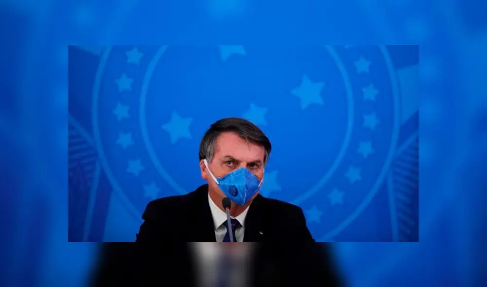 Presidente de Brasil, Jair Bolsonaro. Foto: AFP. Presidente de Brasil, Jair Bolsonaro. Foto: AFP.