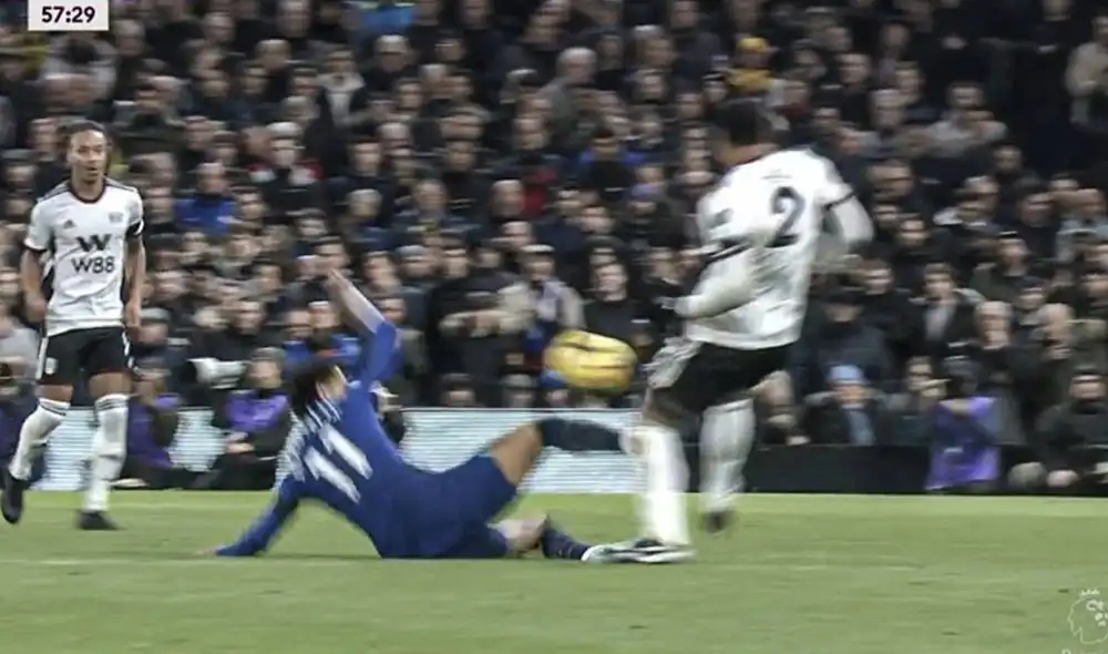Joao Felix vio la cartulina roja a los 57 minutos. Foto: captura/ESPN Joao Felix vio la cartulina roja a los 57 minutos. Foto: captura/ESPN