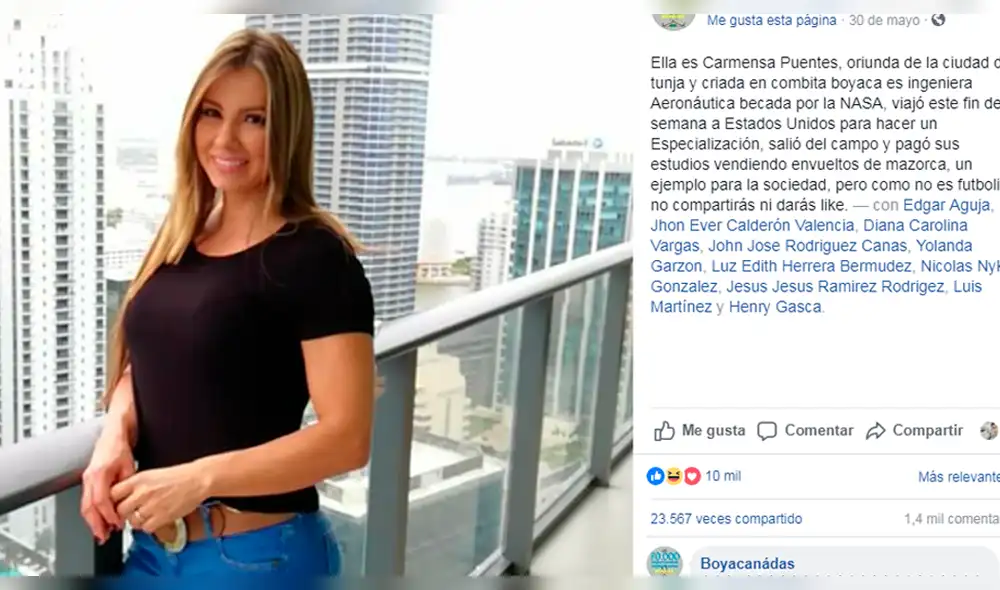 Vía Facebook: La hacen pasar por una destacada ingeniera, pero tiene un gran secreto [FOTOS]