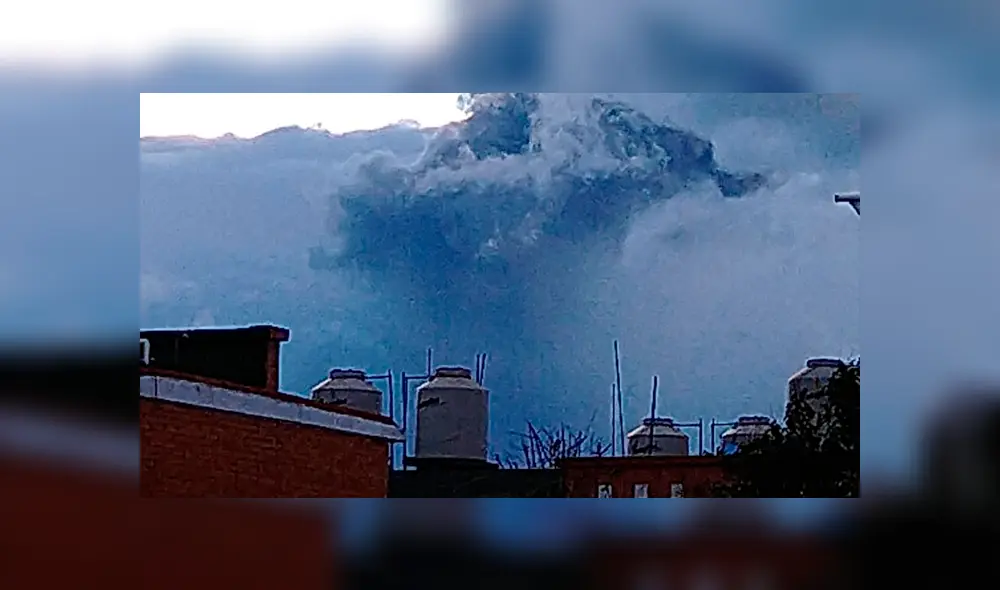 México: nueva explosión del volcán Popocatépetl alerta a Puebla [FOTOS y VIDEO]