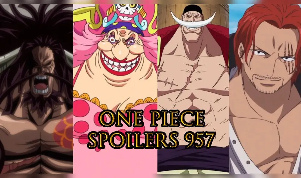 Los Spoilers del manga 957 nos ha mostrado un poco más sobre el pasado de los Yonkou. Foto: Composición