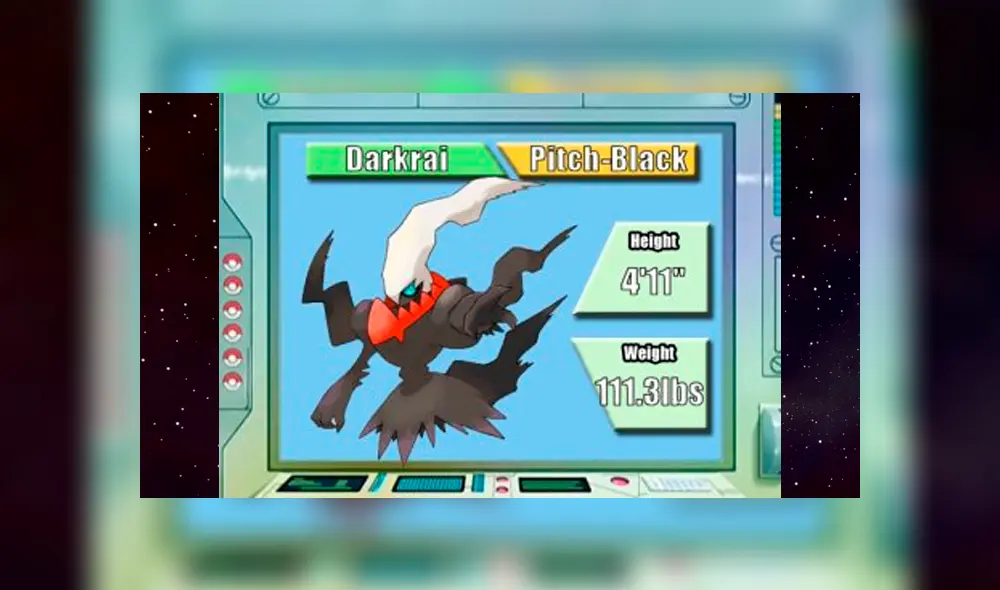 Un nuevo y tenebroso pokémon se sumaría para contrarrestar a Mewtwo, Deoxys y demás tipos psíquicos en Pokémon GO.