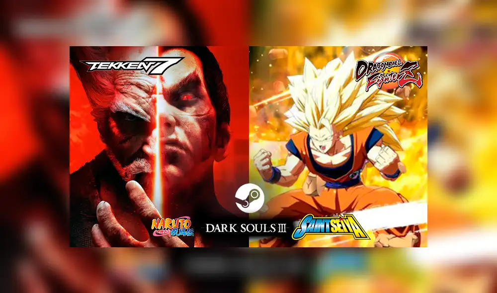 Tekken 7, Dragon Ball Fighterz y más asombrosos descuentos en Steam por la promoción Juegos Anime de Bandai Namco