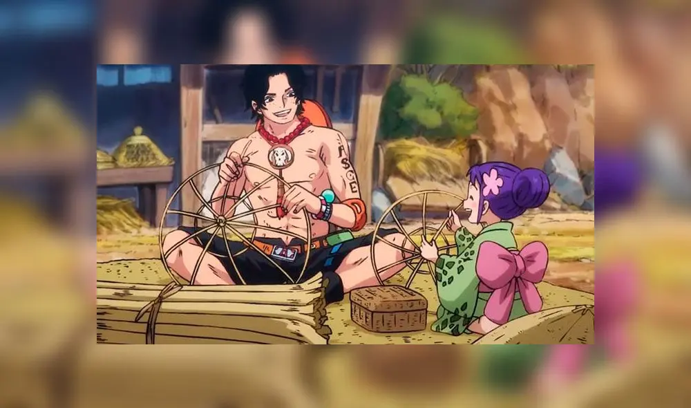 One Piece 894 "¡Él vendrá! ¡La leyenda de Ace en la tierra de Wano!". Foto: AnimeFLV One Piece 894 "¡Él vendrá! ¡La leyenda de Ace en la tierra de Wano!". Foto: AnimeFLV