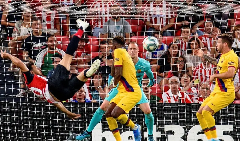 Barcelona vs. Athletic Club EN VIVO por LaLiga Santander. | Foto: Composición GLR/EFE Barcelona vs. Athletic Club EN VIVO por LaLiga Santander. | Foto: Composición GLR/EFE