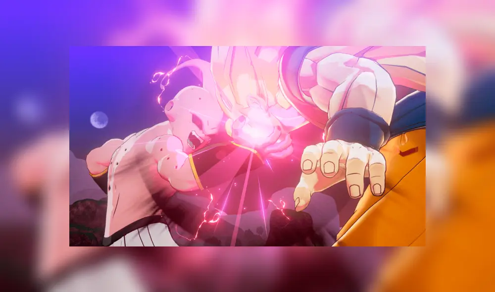 Dragon Ball Z Kakarot recrea épica pelea entre Kid Boo y Goku SSJ3.