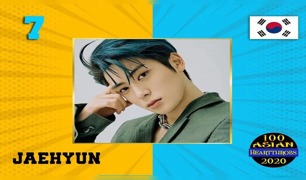Jaehyun en los Ultimate Asian Heartthrob 2020