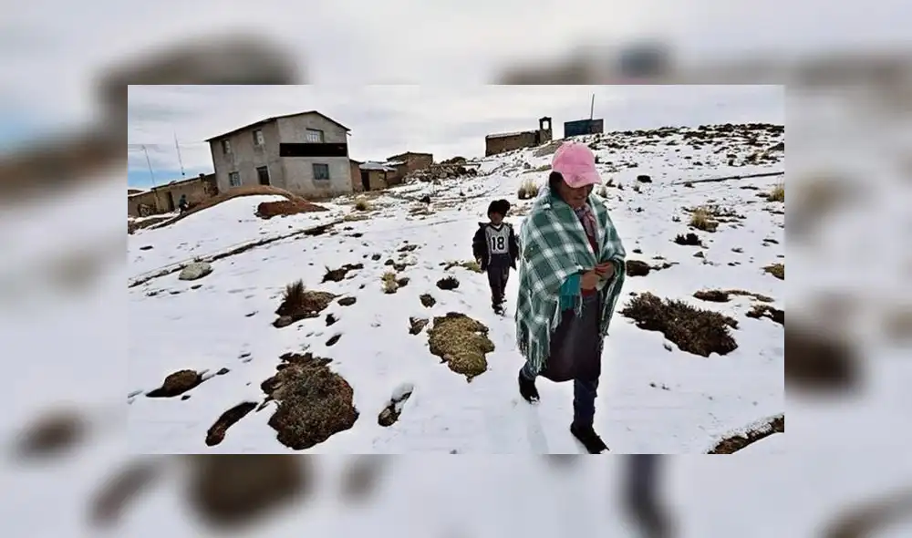Cusco: localidad registró nuevo récord histórico de descenso de temperatura