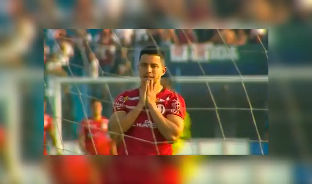 Olascuaga falló el último penal de la 'U' y el equipo quedó eliminado de la Copa Bicentenario. Créditos: Captura de tv