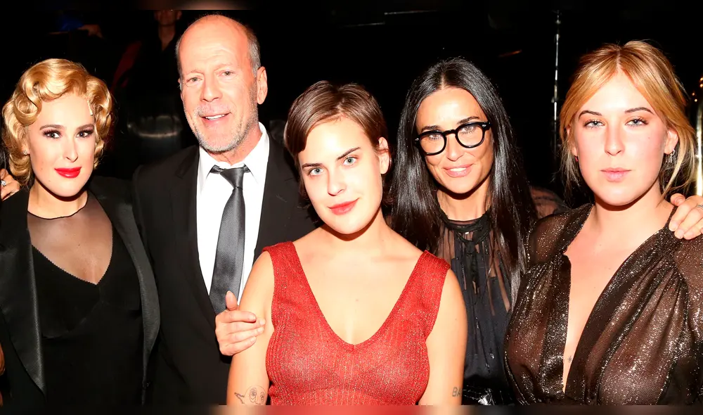 Demi Moore y Bruce Willis pasan juntos la cuarentena