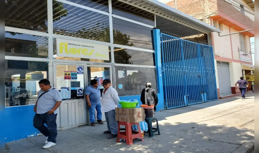 Empresas de transportes suspenden sus salidas a la ciudad de Lima. Foto: Almendra Ruesta. Empresas de transportes suspenden sus salidas a la ciudad de Lima. Foto: Almendra Ruesta.
