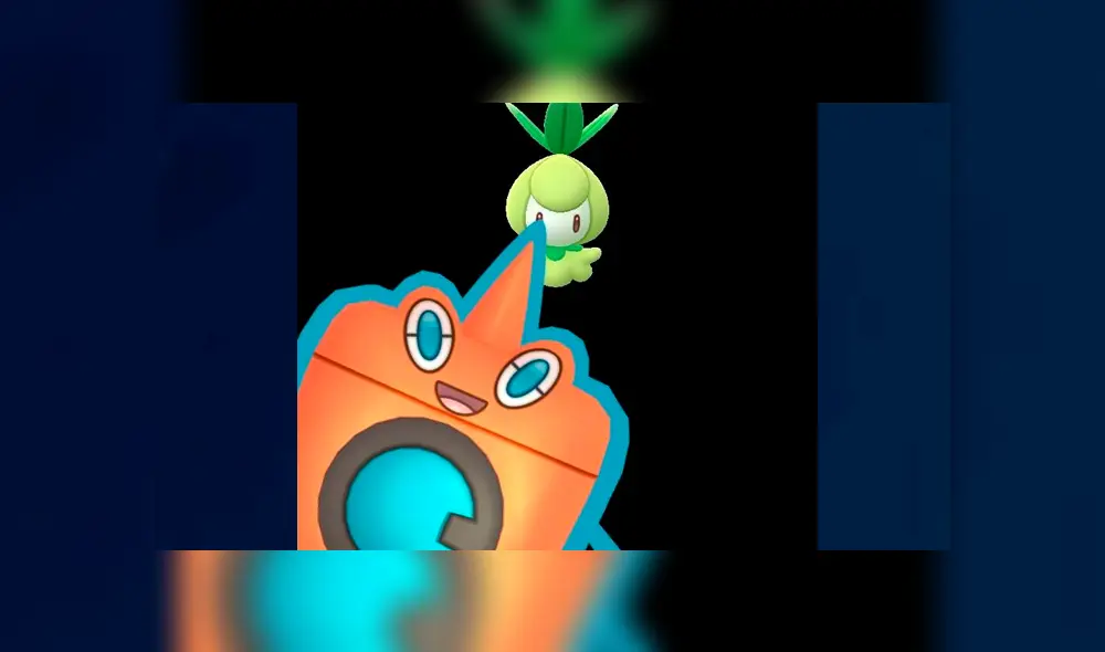 Rotom Lavadora solo sale al tomar una foto a cualquier pokémon. Foto: Pokémon GO.