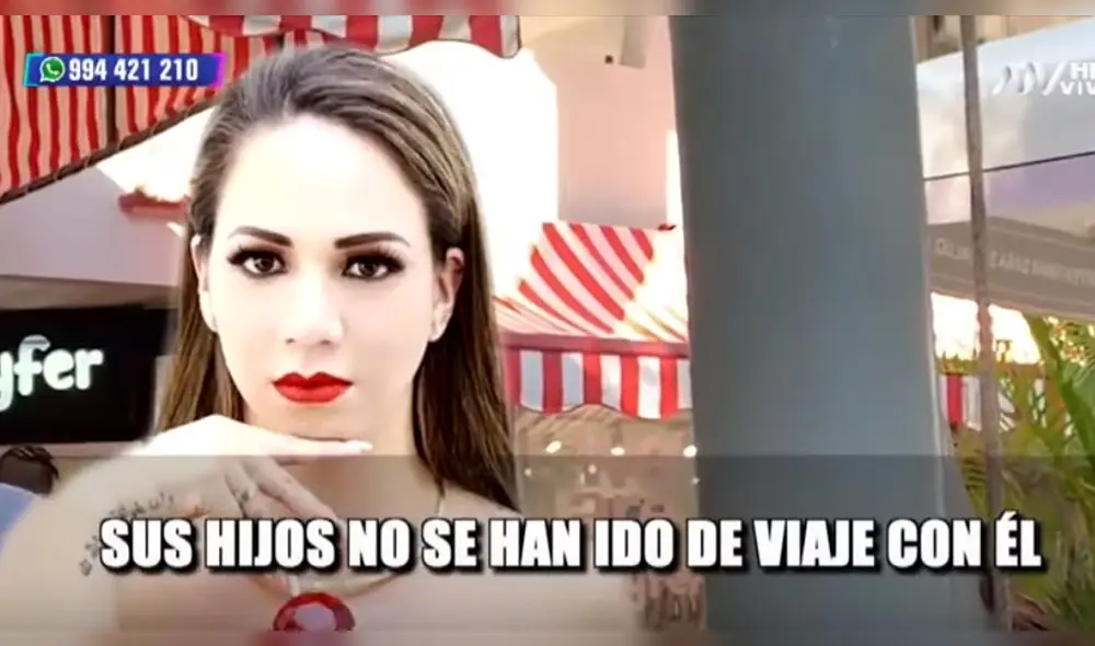 Melissa Klug revela cómo reaccionó su hijo cuando se enteró del viaje de Jefferson y Yahaira Melissa Klug revela cómo reaccionó su hijo cuando se enteró del viaje de Jefferson y Yahaira