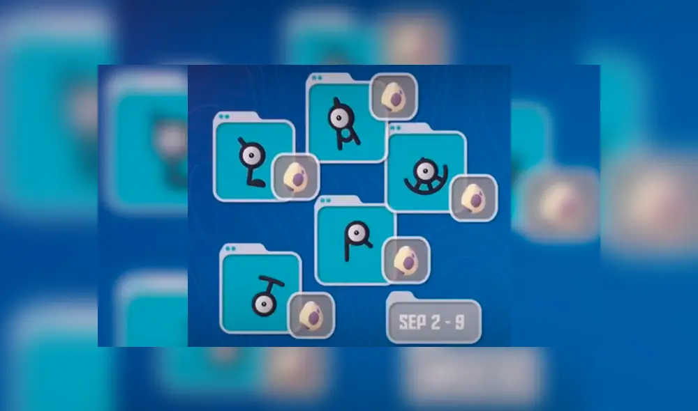 Unown aparecerá al eclosionar Huevos de 10 km en el evento Ultra Bonus 2019 de Pokémon GO. Unown aparecerá al eclosionar Huevos de 10 km en el evento Ultra Bonus 2019 de Pokémon GO.