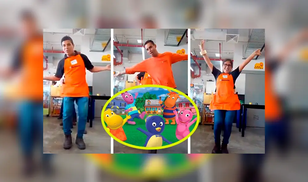 Facebook viral: trabajadores de una empresa peruana realizaron parodia de "Los Backyardigans" [VIDEO] 