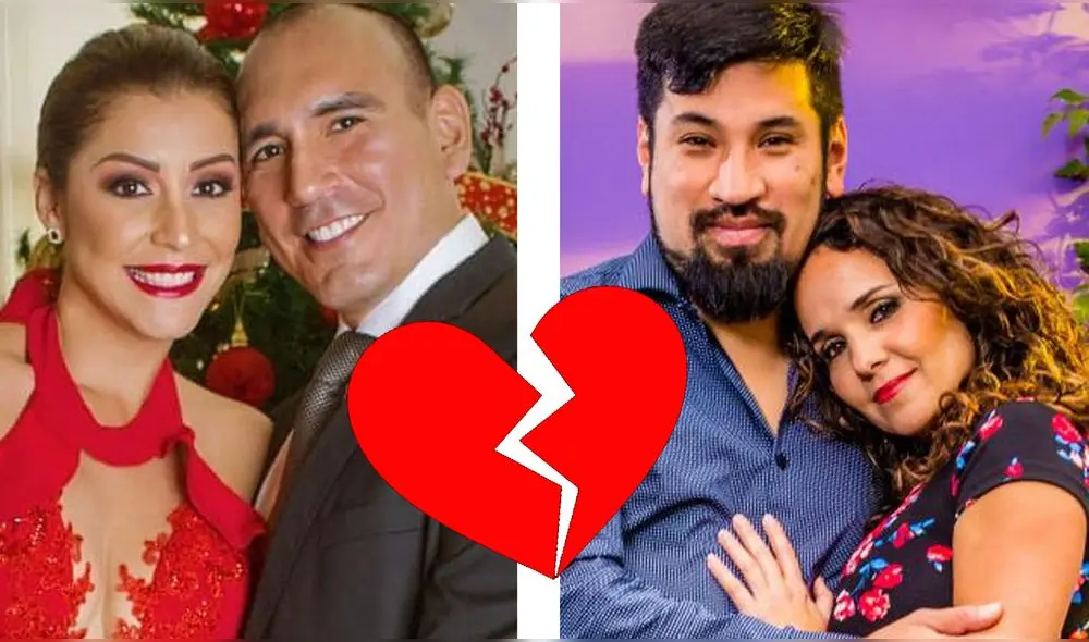 Las separaciones de Karla Tarazona y Rafael Fernández y de Aldo Miyashiro y Érika Villalobos remecieron la farándula peruana en 2022. Foto: composición LR/Instagram Las separaciones de Karla Tarazona y Rafael Fernández y de Aldo Miyashiro y Érika Villalobos remecieron la farándula peruana en 2022. Foto: composición LR/Instagram