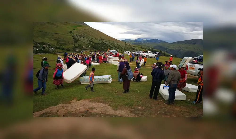 Cusco: médicos atienden a damnificados por deslizamiento