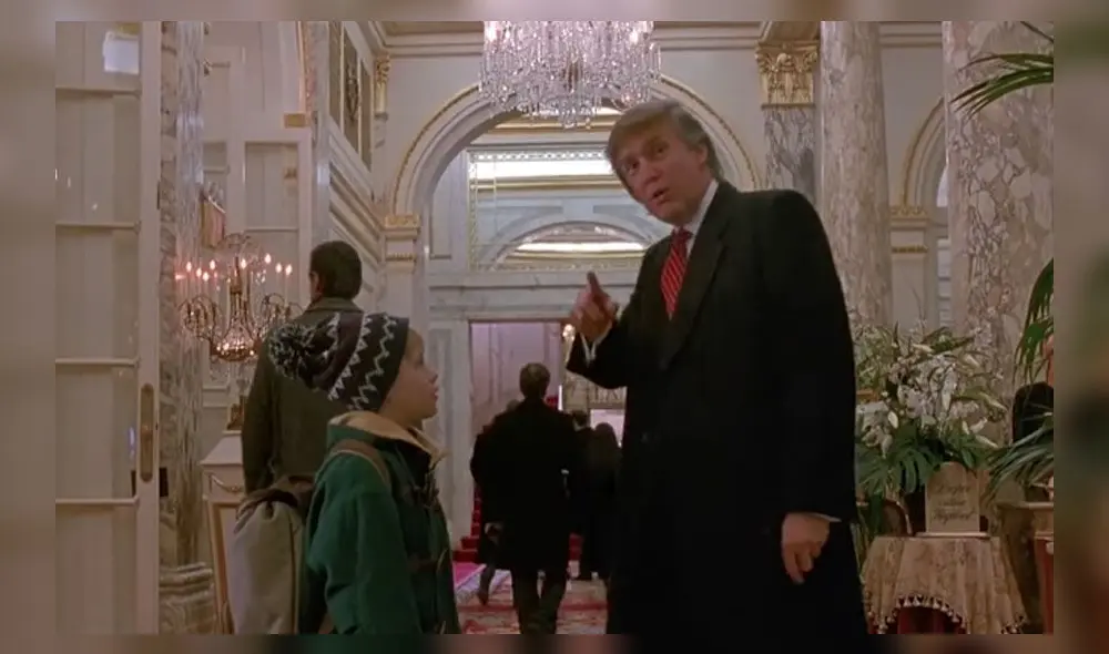 Donald Trump en Mi Pobre Angelito 2 Donald Trump en Mi Pobre Angelito 2