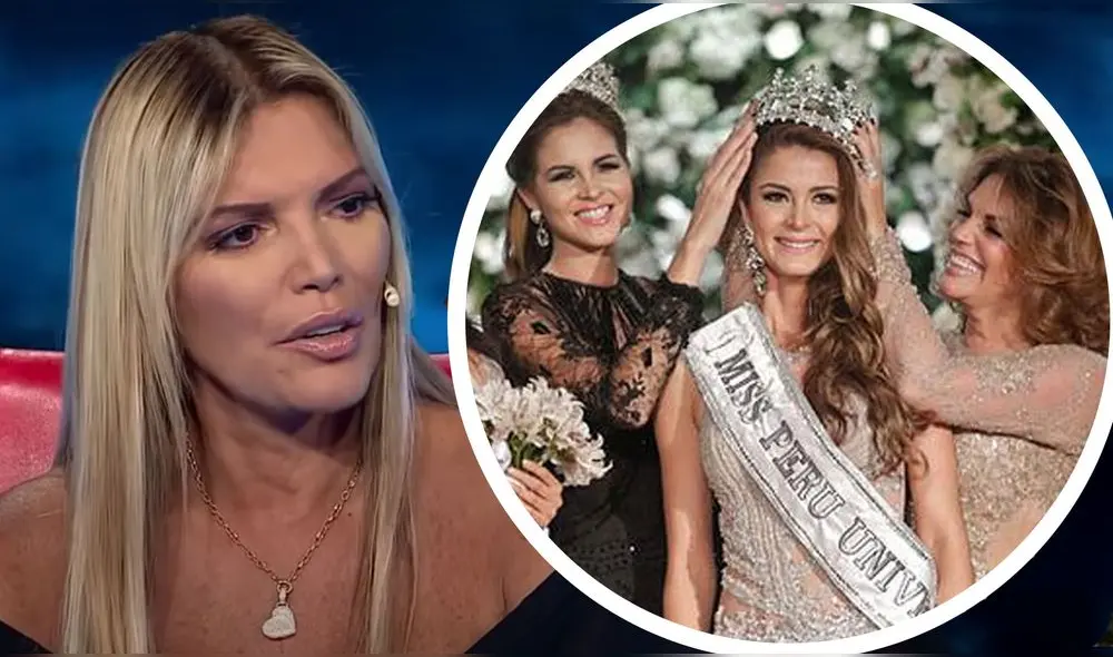 Jessica Newton afirmó que Laura Spoya ganó el Miss Perú 2015 en contra de su voluntad. Foto: composición LR/captura Latina Jessica Newton afirmó que Laura Spoya ganó el Miss Perú 2015 en contra de su voluntad. Foto: composición LR/captura Latina