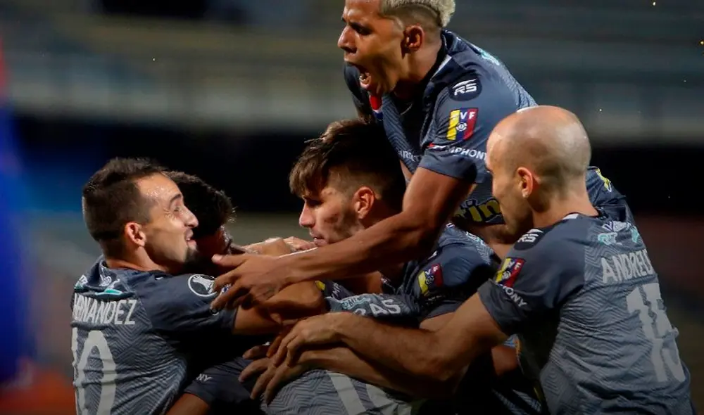 Caracas derrotó a Independiente de Medellín en condición de visita. Foto: Prensa Conmebol Libertadores Caracas derrotó a Independiente de Medellín en condición de visita. Foto: Prensa Conmebol Libertadores