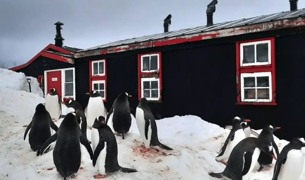 Dentro de las responsabilidades del equipo estaba el vigilar a los más de 1,000 pingüinos juanito de las Islas Malvinas. Foto: BBC News Mundo Dentro de las responsabilidades del equipo estaba el vigilar a los más de 1,000 pingüinos juanito de las Islas Malvinas. Foto: BBC News Mundo