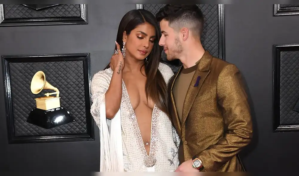 El sensual vestido de Priyanka Chopra en los Grammy 2020