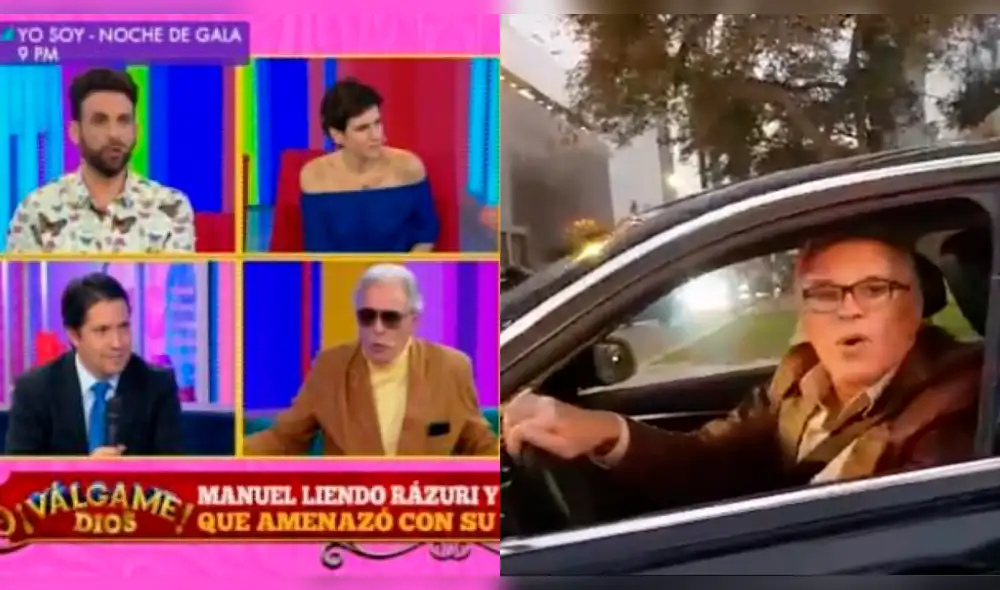 Manuel Liendo Rázuri revela que famoso actor lo grabó cuando protagonizaron altercado