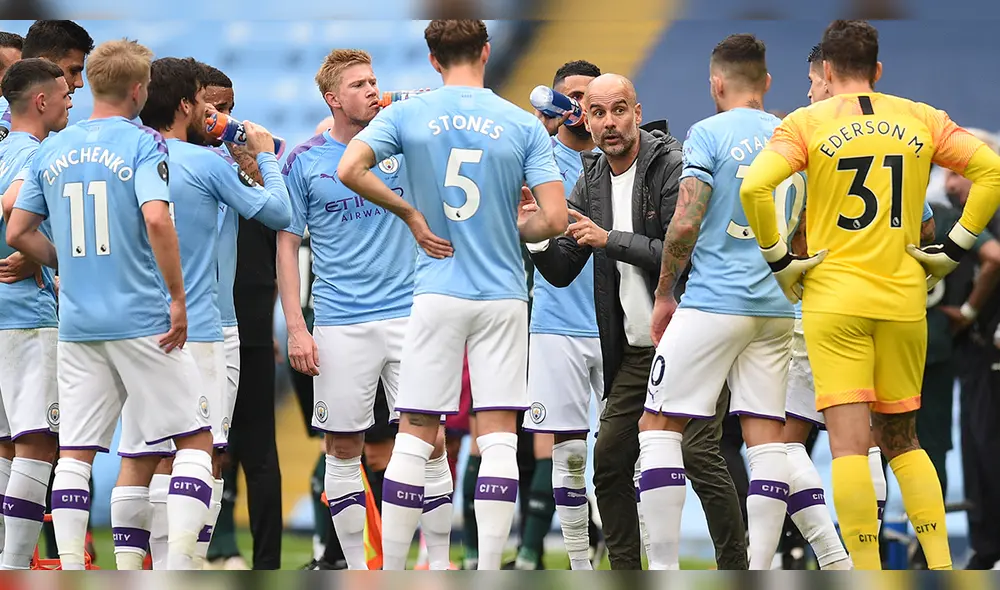 Pep Guardiola advierte que no deben dar por ‘muertos’ al Real Madrid y pensar en cuartos de final. Foto: AFP